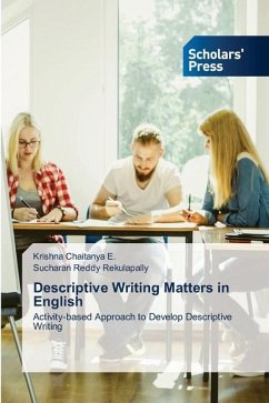 Descriptive Writing Matters in English - Chaitanya E., Krishna;Reddy Rekulapally, Sucharan