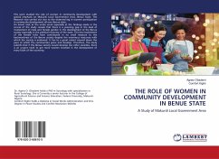 THE ROLE OF WOMEN IN COMMUNITY DEVELOPMENT IN BENUE STATE