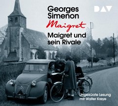 Maigret und sein Rivale / Kommissar Maigret Bd.24 (4 Audio-CDs) - Simenon, Georges