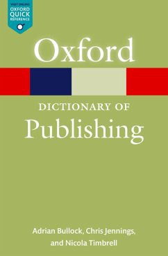Cover A Dictionary of Publishing (eBook, ePUB)