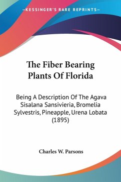 The Fiber Bearing Plants Of Florida