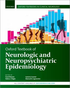 Cover Oxford Textbook of Neurologic and Neuropsychiatric Epidemiology (eBook, PDF)