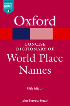 Cover The Concise Dictionary of World Place-Names (eBook, ePUB)