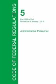 Code of Federal Regulations Title 5, Volume 3, January 1, 2015