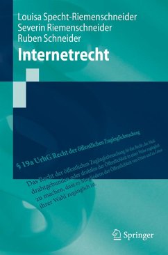 Internetrecht (eBook, PDF) - Specht-Riemenschneider, Louisa; Riemenschneider, Severin; Schneider, Ruben