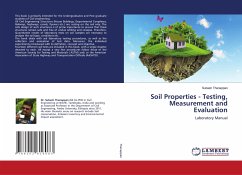 Soil Properties - Testing, Measurement and Evaluation - Thanappan, Subash