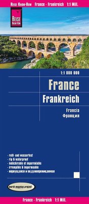Reise Know-How Landkarte Frankreich / France (1:1.000.000) - Reise Know-How Verlag Peter Rump