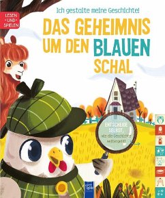 Cover Ich gestalte meine Geschichte - Das Geheimnis um den blauen Schal