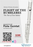 Score for Flute Quintet: Flight of The Bumblebee (fixed-layout eBook, ePUB)