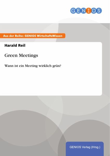 Green Meetings (eBook, PDF)