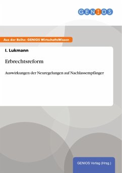 Erbrechtsreform (eBook, PDF) - Lukmann, I.
