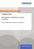 Ökologischer Fußabdruck (Carbon Footprint) (eBook, PDF)