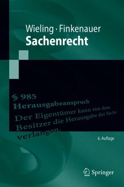 Sachenrecht (eBook, PDF) - Wieling, Hans Josef; Finkenauer, Thomas