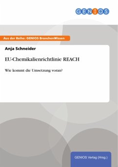 Cover EU-Chemikalienrichtlinie REACH (eBook, PDF)