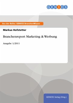 Cover Branchenreport Marketing & Werbung (eBook, PDF)