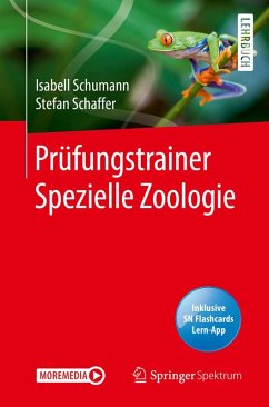 Prüfungstrainer Spezielle Zoologie (eBook, PDF) - Schumann, Isabell; Schaffer, Stefan