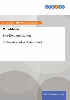 Live-Kommunikation (eBook, PDF) - Hofstetter, M.