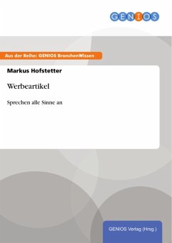 Werbeartikel (eBook, PDF) - Hofstetter, Markus