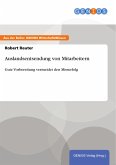 Auslandsentsendung von Mitarbeitern (eBook, PDF)
