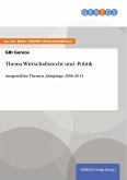 Thema Wirtschaftsrecht und -Politik (eBook, PDF)