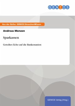 Sparkassen (eBook, PDF) - Menzen, Andreas