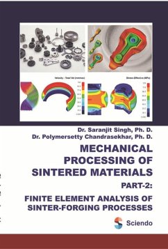 Mechanical Processing of Sintered Materials - Singh, Saranjit;Chandrasekhar, Polymersetty