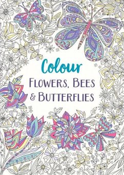 Colour Flowers, Bees & Butterflies - Michael O'Mara Books