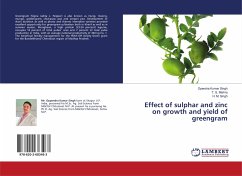 Effect of sulphar and zinc on growth and yield of greengram