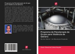 Programa de Psicoterapia de Grupo para Violência de Gênero - Cabas Haydar, Oscar Eduardo