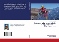 Optimum solar photovoltaic energy exploitation