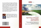 Agriculture et Énergies Renouvelables post Covid-19:
