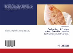 Evaluation of Protein content from Fish species