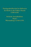 Theologenbriefwechsel im Südwesten des Reichs in der Frühen Neuzeit (1550-1620)