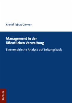 Management in der öffentlichen Verwaltung - Germer, Kristof Tobias