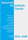 Zeitschrift für kritische Theorie / Zeitschrift für kritische Theorie, Heft 26/27 (eBook, PDF)