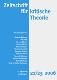 Zeitschrift für kritische Theorie / Zeitschrift für kritische Theorie, Heft 22/23 (eBook, PDF)