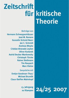 Zeitschrift für kritische Theorie / Zeitschrift für kritische Theorie, Heft 24/25 (eBook, PDF)