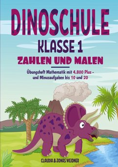 Cover Dinoschule Klasse 1: Zahlen und Malen