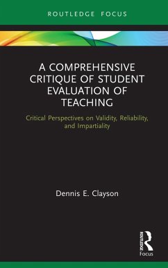 Cover A Comprehensive Critique of Student Evaluation of Teaching (eBook, PDF)