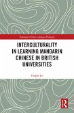 Interculturality in Learning Mandarin Chinese in British Universities (eBook, PDF)