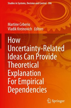 How Uncertainty-Related Ideas Can Provide Theoretical Explanation For Empirical Dependencies