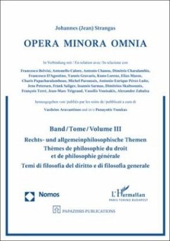 Opera Minora Omnia - Strangas, Johannes (Jean)