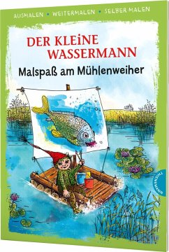 Der kleine Wassermann. Malspaß am Mühlenweiher (Ausmalen, weitermalen, selber malen) - Preußler, Otfried