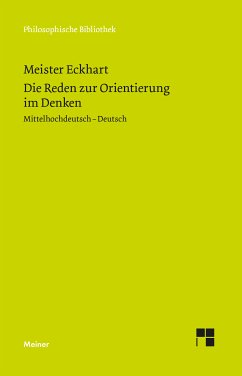 Die Reden zur Orientierung im Denken (eBook, PDF) - Meister Eckhart