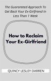 How to Reclaim Your Ex-Girlfriend (eBook, ePUB)