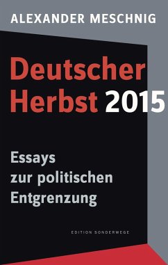 Deutscher Herbst 2015 (eBook, ePUB) - Meschnig, Alexander