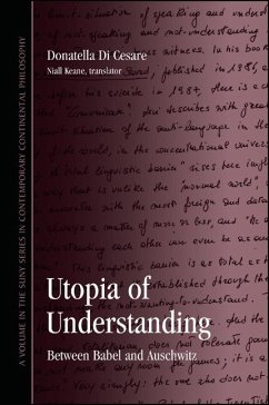 Utopia of Understanding (eBook, ePUB) - Di Cesare, Donatella Ester