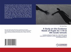 A Study on the Guidance Needs of Pupils for 11th & 8th Grade Schools
