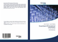 Essentials Of Analytical Chemistry - Thacker, Hency;Dhakhda, Suresh