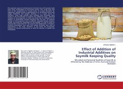 Effect of Addition of Industrial Additives on Soymilk Keeping Quality